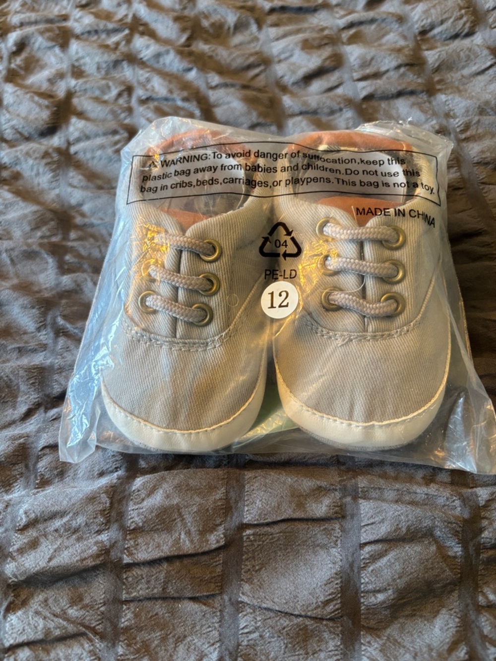 Baby Canvas Sneakers in Light Beige